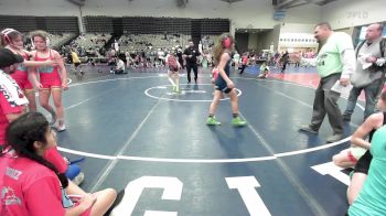 89 lbs Rr Rnd 6 - Jasmine Weiner, CT Whale14UG vs Stella Kramer, MGW Bullsharks