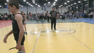 64 lbs Round 1 - 9:00am Friday - Taze Daniels, West Coast Elite vs Mazin Hmidan, Team Ohio