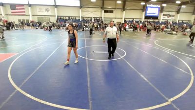 145 lbs Quarterfinal - Anabelle Aguirre, Central Coast Most Wanted vs Amaris Aguilar, Mustang WC