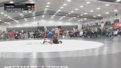 150 lbs Semis - Joseph Whitford, Jr., Sanderson Wrestling Academy vs Jake Kos, Super D Wrestling