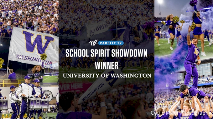 picture of 2024 School Spirit Showdown Winners - The University of Washington