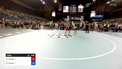 132 lbs Cons 32 #2 - Utah Heady, KY vs Gabriel Nolan, PA