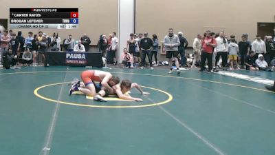 144 lbs Champ. Rd Of 32 - Carter Katus vs Brogan LeFever, Team Worldwide Wrestling Academy