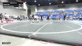 106-113 lbs Rr Rnd 1 - Aaron Hill, SAWA vs Isaiah Waycaster, Wave Wrestling Club (TN)