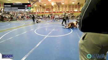 Consolation - Ian Wise, Eufaula Ironheads Wrestling Club vs Demario Johnson, KIPP TULSA
