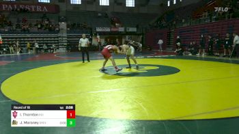 133 lbs Round Of 16 - Isaac Thornton, Indiana vs Jaxon Maroney, Drexel