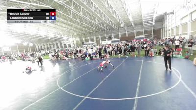 56 lbs Cons. Semi - Brock Abbott, Sanderson Wrestling Academy vs Landon Paulson, Team Prestige Wrestling