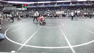 120 lbs Consolation - Chase Tolley, King Select Wr Ac vs Jacob Stephenson, Jackson County