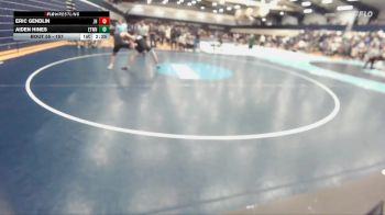 157 lbs Champ. Round 1 - Eric Gendlin, Johns Hopkins vs Aiden Hines, Elizabethtown