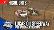 Highlights | 2024 MLRA Fall Nationals Thursday at Lucas Oil Speedway