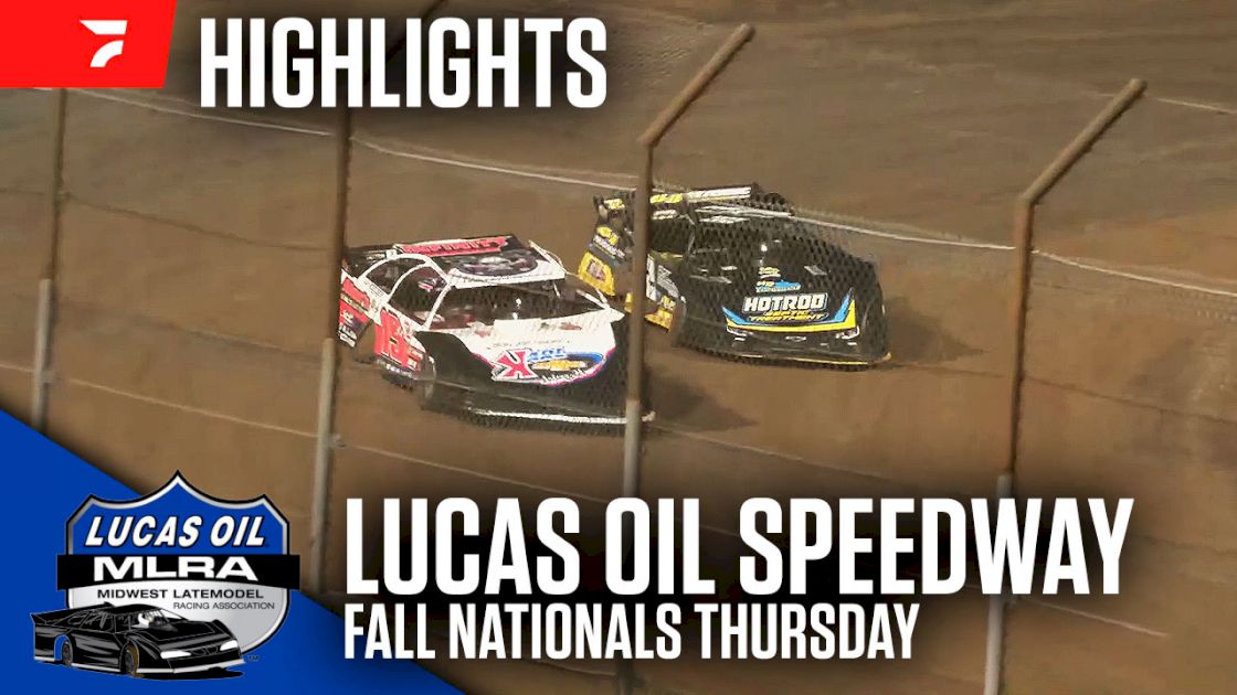 Highlights: MLRA Fall Nationals Thursday at Lucas Oil