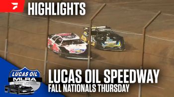 Highlights | 2024 MLRA Fall Nationals Thursday at Lucas Oil Speedway