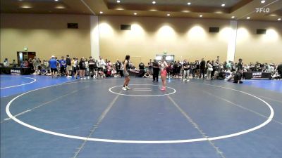 115 lbs Champ. Round 3 - Layla Namerow, Pennsylvania vs Adrienne Rodriguez, New Jersey