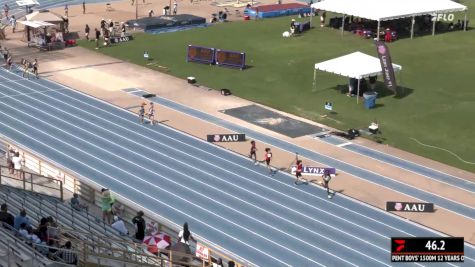 Youth Boys' 1500m Decathlon, Finals 1 - Age 12