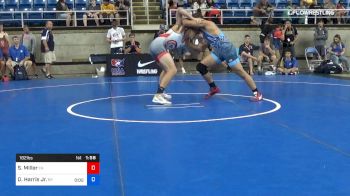 182 lbs Cons 32 #1 - Seth Miller, California vs Darryl Harris Jr., New York