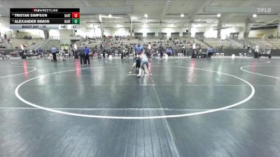 75 lbs Cons. Round 3 - Alexander Inmon, Seymour Youth Wrestling Club vs Tristan Simpson, Big Red Wrestling Club