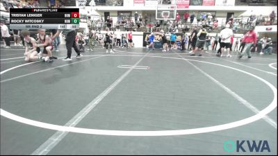 80-84 lbs Rr Rnd 2 - Tristan Leniger, Team Nomad vs Rocky Witcosky, Team Nomad