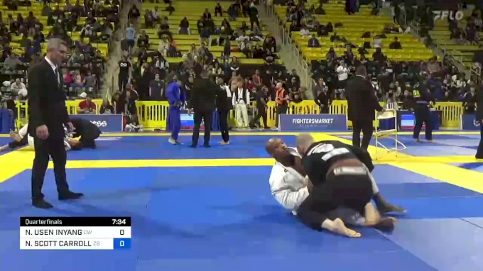 NSIMA USEN INYANG vs NATHAN SCOTT CARROLL 2023 World Jiu-Jitsu IBJJF ...