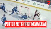 NHL Draft Prospect Cullen Potter Scores First NCAA Goal For Arizona State