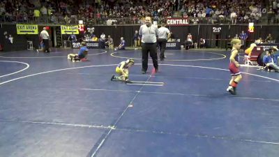 41 lbs Round Of 32 - Carson Carolus, Juniata Valley vs Weston Russell, Franklin