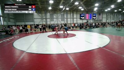 62 kg Champ. Rd Of 64 - Viveca Pannell, California vs Valynn Kwan, Menlo Wrestling Club