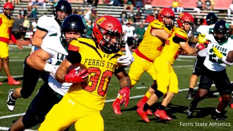 Ferris State Football Tops Roosevelt In GLIAC Opener, 55-13