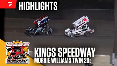 Highlights | 2024 NARC Morrie Williams Twin 20s at Kings Speedway