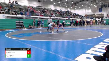 126 lbs Round 3 - Jason Htet, Perry Meridian vs Cameron Volz, Eastern Hancock