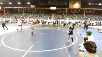 85 lbs Rr Rnd 3 - Mateo Garcia, Lockjaw WC vs Joziah Anaya, Bad Cat Wrestling Club