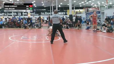 115 lbs Quarterfinal - Frank Albright, Revival Pink - HSC vs Cael Muller, Steller Trained Embo - HSC