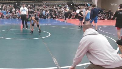 93 lbs Semifinal - Erick Mateus, RedNose Wrestling School - MSC vs Jackson Mix, Iron Wolves