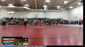 126 lbs Champ. Round 2 - Davian Urritia, Greeley West vs Dominick Ibarra, Northglenn