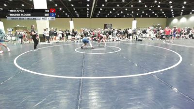 165 lbs 1st Place Match - Reid Joyce, Wichita Training Center vs Holden Jacobs, Ranger 47