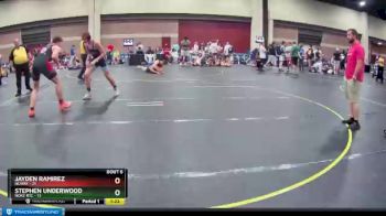 167 lbs Semis & 1st Wrestleback (8 Team) - Stephen Underwood, Noke RTC vs Jayden Ramirez, NCWAY