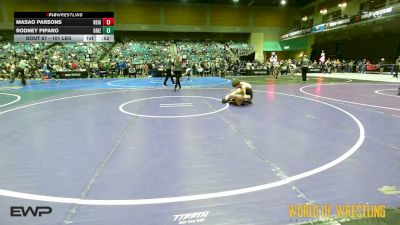 101 lbs Consi Of 16 #2 - Masao Parsons, Reign Wrestling Club vs Rodney Piparo, Grizzly Express Wrestling Club