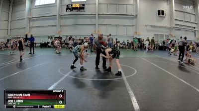 84 lbs Round 2 (8 Team) - Joe Lubig, Lake WC vs Greyson Cain, Full Circle