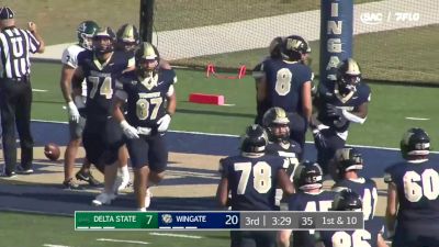 Highlights: Delta State vs Wingate Football | 2024 SAC Football