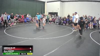 70 lbs Cons. Round 3 - Ella Sooter, Cane Bay Cobras vs Jermiah Blair, Dorman Youth