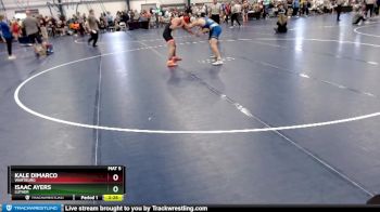 Elite 125 lbs Cons. Round 3 - Isaac Ayers, Luther vs Kale DiMarco, Wartburg