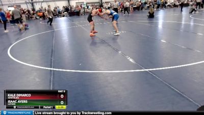 Elite 125 lbs Cons. Round 3 - Isaac Ayers, Luther vs Kale DiMarco, Wartburg