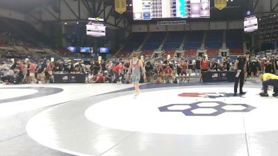 120 lbs Champ. Rd Of 64 - Spenser McCammon, Indiana vs Beckett Loughren, Iowa