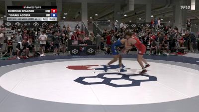 Cons. Round 5 - Dominick Spadaro, South Side Wrestling Club vs Israel Acosta, Inland Northwest Wrestling Training Center