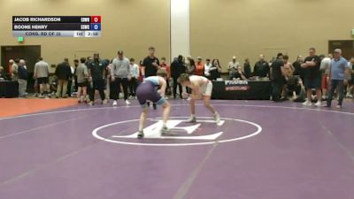 132 lbs Cons. Rd Of 32 - Jacob Richardson, Edge Wrestling vs Boone Henry, South Side Wrestling Club