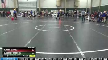 108 lbs Cons. Round 3 - Kameron Green Jr, Nebraska Wrestling Academy vs Caycen Scholz, Bennett Wrestling Club