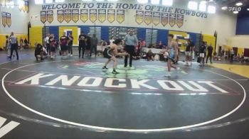 126 lbs Round 7 (8 Team) - Emmanuel Rangel, Claw WC vs Leland Flaherty, Talon WC