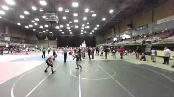 138 lbs 3rd Place - Samuel Budagher, Blue Thunder vs Tatum Rivera, East High School