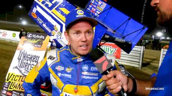 Brad Sweet Reacts After 8th High Limit Win Of Season At I-70 Speedway