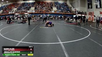 113 lbs Quarterfinal - Abdallah Alquran, Archbishop Curley vs Quinn Allen, Mount Saint Joseph