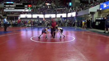 55 lbs Cons. Round 4 - Leo Tiffany, Butte Wrestling Club vs Whit Prewitt, Glendive Mat Devils