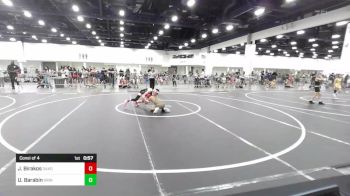 86 lbs Consi Of 4 - Jayse Birakos, Oakdale, Wrestling vs Uriah Barabin, Grindhouse WC